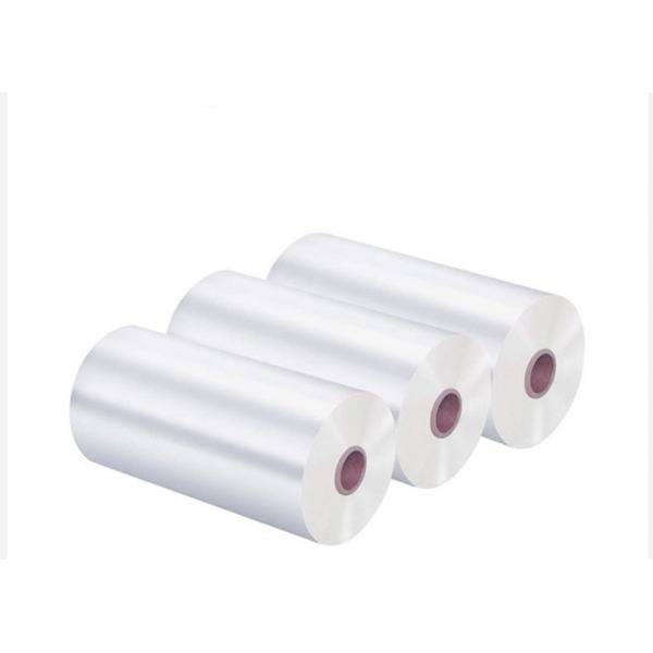 Quality 350mm 20mic Transparent Soft Touch Heat Laminating Protective Film Roll for sale
