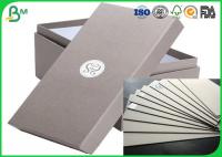 China Strong Stiffness Recycled Mixed Pulp 1.5mm - 2.5mm Laminated Grey Board For Folder Book Binding factory