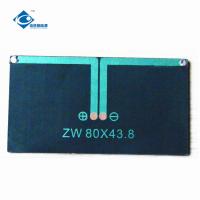 China 0.5W Risen Mono Mini Epoxy Solar Panel ZW-80438 Waterproof PCB Mini Watt Solar factory