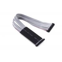 Quality 2.54mm IDC Flat Ribbon Cable Assembly With Heat Shrink Tube Customized Length for sale
