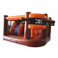 China Inflatable pirate themed mini jump gray colour inflatable pirate topic painting bouncer for sale factory