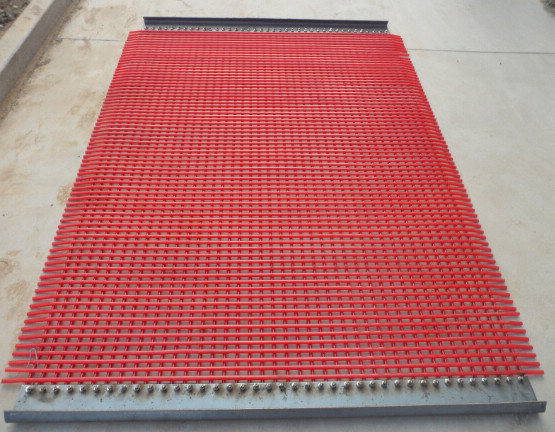 Quality Stainless core polyurethane screen wire mesh substitute steel wire mesh for sale