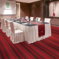 China Hotel Polypropylene Commercial Broadloom Carpet Tufted 4m X 25m Loop Pile Carpet factory