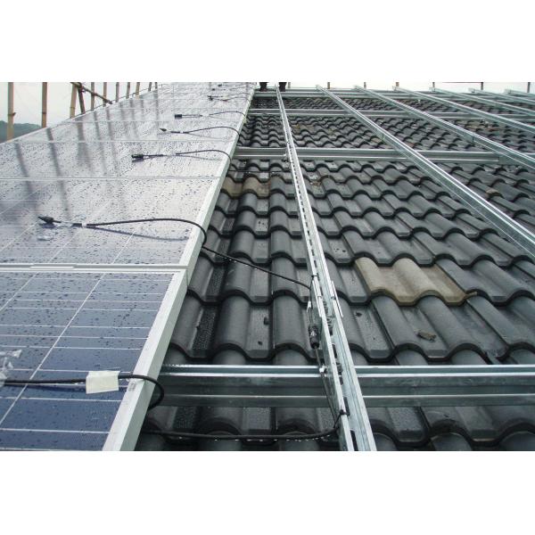 Quality Pitched Roof Solar Panel Roof Mounting Systems Good Apperance for sale