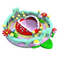 China Portable Maneater Ball Pit 9.3*8.1*2.5m Inflatable Play Park for sale