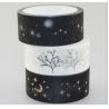 China Custom Print Cute Deco Paper Beautiful Color Masking Washi Tape For Gift Wrapping factory