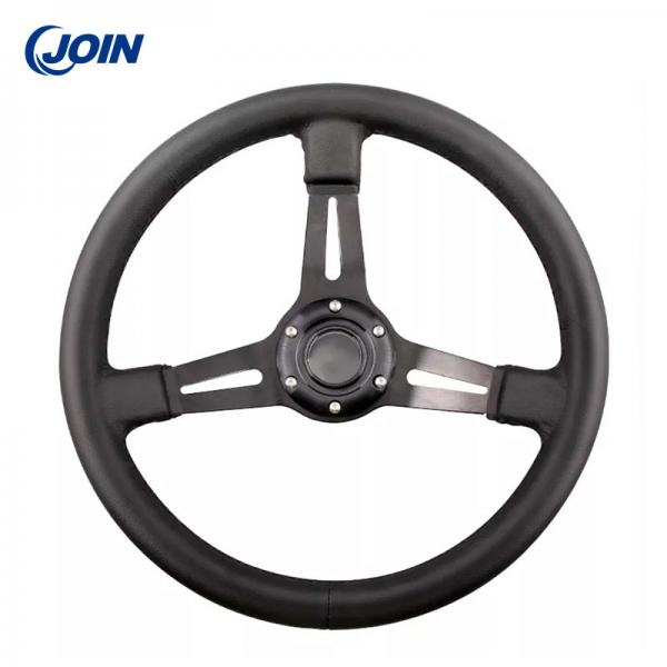 Quality ODM 13.5 Inch Steering Wheel 1.2kg Electric Car Steering Wheel for sale