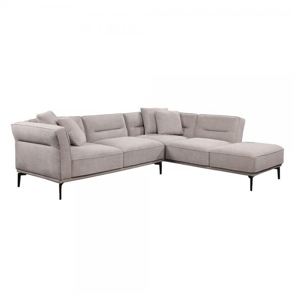 Quality Wear Resistant Luxury Corner Sofa Anti Scratch Anti Fading For Home for sale
