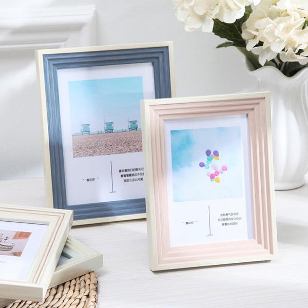 Quality Waterproof Custom Photo Frame Sign Holder 3 Colors , Wall Mounted / Table Stand for sale