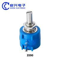 Quality 3590S Multi Turn Rotary Wirewound Potentiometer 10 Turn 100Ω-100KΩ for sale