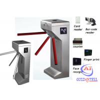 Quality Waist Height Automatic Rotate Tripod Turnstile Gate In Supermarket Access for sale