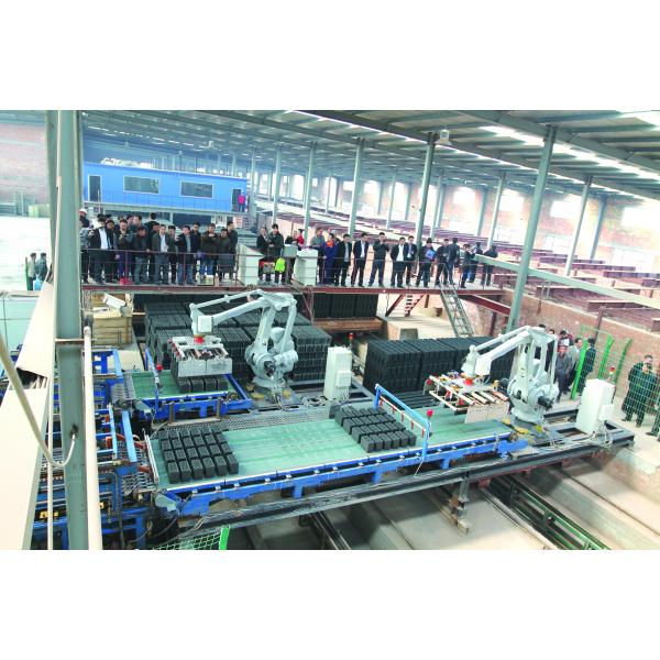 Quality 500KG Robot Brick Stacking Machine Automatic Clay Brick Manufacturing Plant for sale