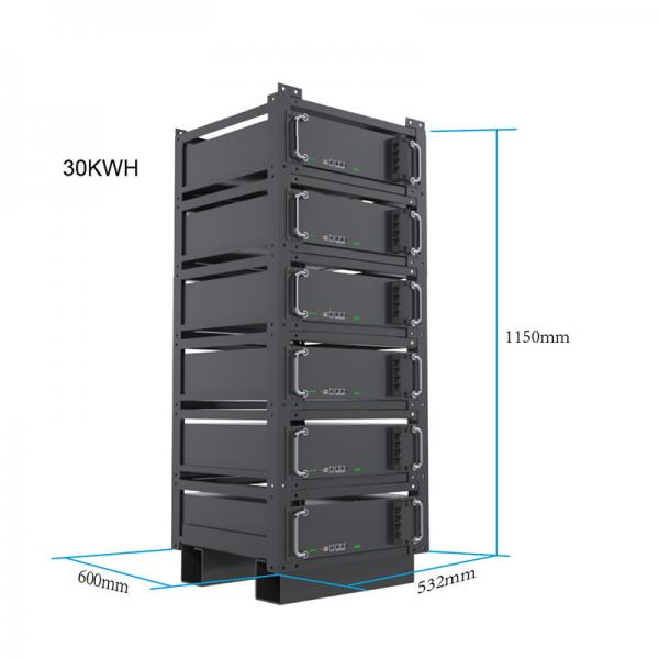 Quality CATL LiFePO4 Lithium Ion Phosphate Battery Cell Telecom Rack Mounted 3U 5Kwh for sale
