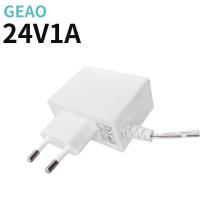 Quality 24V 1A Wall Mount Power Adapters Fast Charging For Water Pump / Wifi for sale