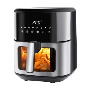 Quality OEM 6L 8L Stainless Steel Digital Air Fryer 1800W for sale