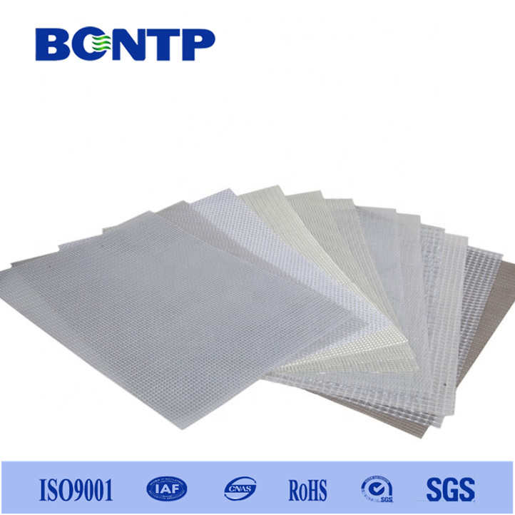 China PVC Laminated Polyester Mesh Transparent Tarpaulin Sheets 330gsm factory