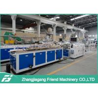 China 380V 50HZ PVC Ceiling Panel Extrusion Line , Reusable Pvc Profile Making Machine factory