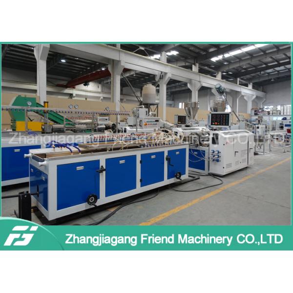Quality 380V 50HZ PVC Ceiling Panel Extrusion Line , Reusable Pvc Profile Making Machine for sale
