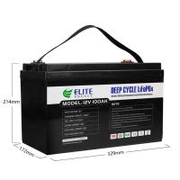 Quality Lifepo4 12v 100ah Battery for sale