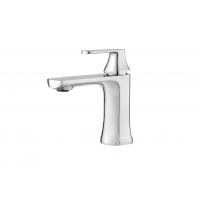 China Chrome Polished Basin Mixer Taps With Contemporary For Bathroom T9732W factory