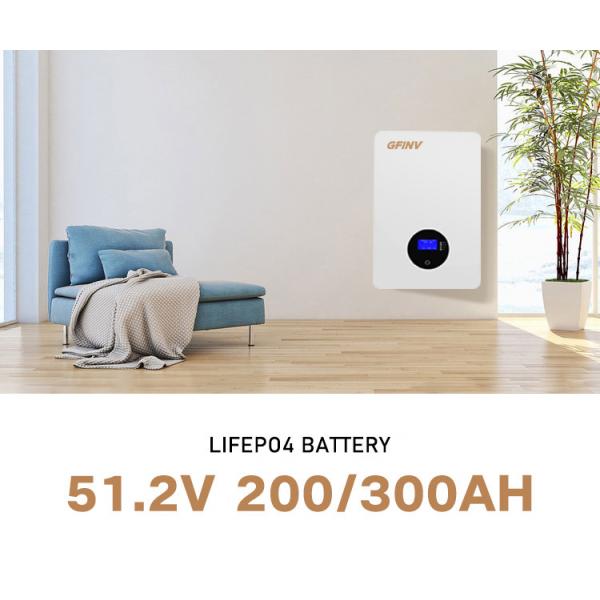 Quality UN38.3 Certified Residential Wall Mount Lifepo4 Battery 100A Energy Efficiency for sale