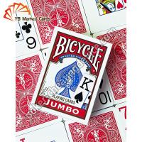 China ISO9001 Bicycle Waterproof Playing Cards With Invisible Infrared Luminous Ink factory
