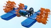 China New High Speed Shrimp Pond Paddle Wheel Aerator 1.5kw 5impellers factory