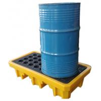China Iso Oil Drum Spill Containment Pallet Deck IBC Spill Pallet 43-200L Sump factory