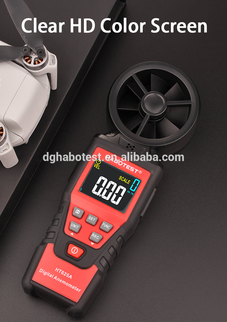 9999 CFM Handheld Digital Anemometer