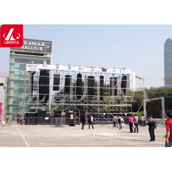 Quality Light Weight Layer Truss / Aluminum Alloy Stage Roof DJ Light Stand Truss for sale