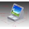 China Custom Office Immigration Desktop Kiosk Modular Design With ID Card Reader factory