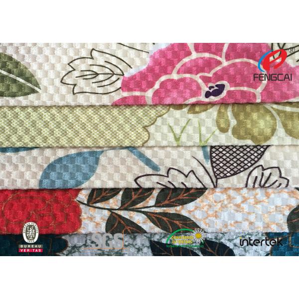 Quality Pineapple Design Sofa Velvet Upholstery Fabric 100% Polyester Fleece Fabric For for sale