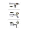 China #6 #8 #10 #12Al joint with iron jacket R12 valve (Female Flare)/Straight 45° 90°  / auto air conditioning hose fitting factory