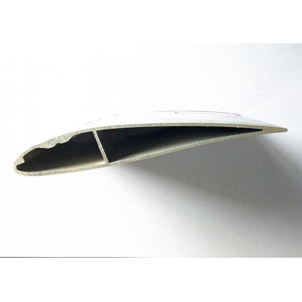 Quality Anodizing aluminium fan blades , Airfoil Extruded Aluminum Louvers for sale