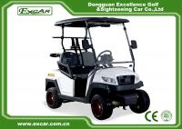 China 48V Trojan Battery Electric Golf Carts 2 Seater White Club Car Electric Golf Car factory