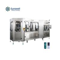 Quality Automatic Aluminum Beer Can Filling Sealing Machine Making Line For Carbonated for sale
