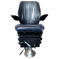 China 360 Rotation Mechanical Suspension Seat Marine Boat Port Equipment Driver Seat for sale
