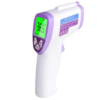 Quality Small Size Non Contact Digital IR Infrared Thermometer With Back Light Display for sale