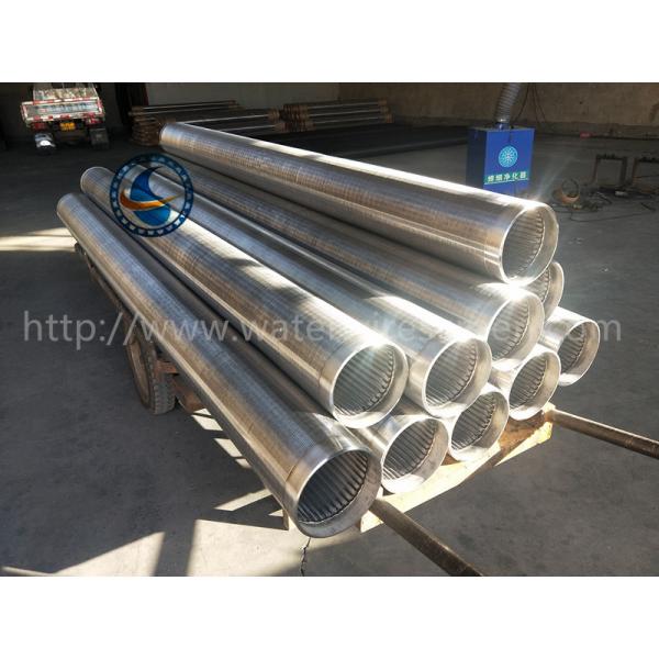 Quality Johnson Stainless Steel Wire Wrapped Screen For Water Filtering Industry for sale
