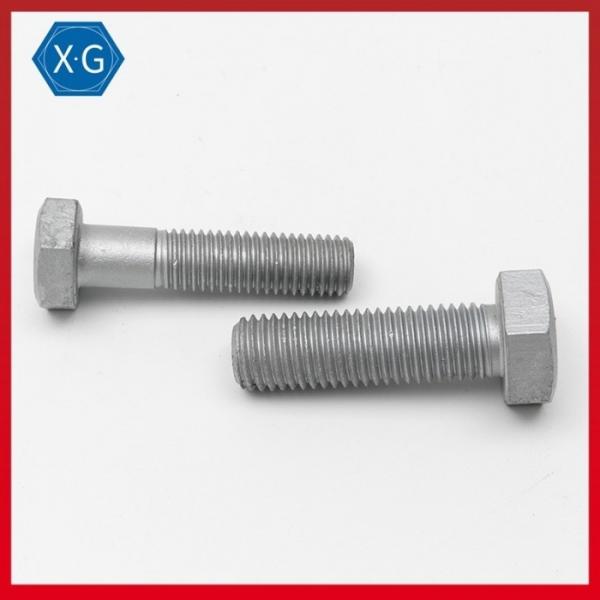 Quality Structural High Strength Bolts HDG Heavy Hex Cap Screw Coarse 2A for sale