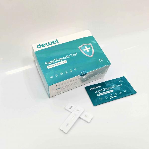 Quality Myoglobin Myo Rapid Test Kit Cassette Format Vitro Qualitative Detection kit for sale