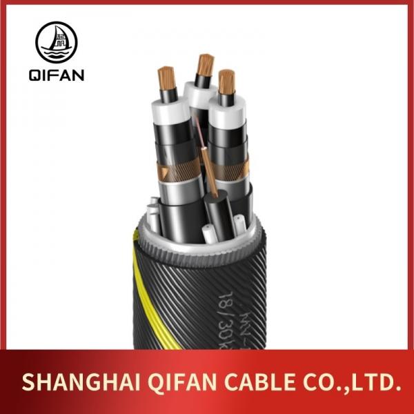 Quality Three Core Submarine Power Cable 185mm2 XLPE Insulated 30kv 66kv 132kv for sale