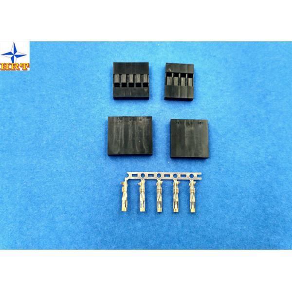 Quality Single Row Wire to board connectors 2.54mm Pitch Female Connector Mated with Pin Header for sale