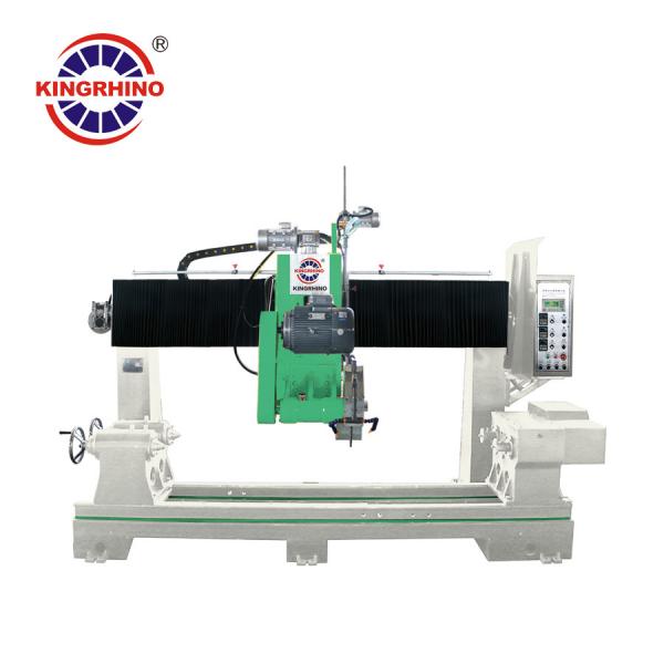 Quality PLC / CNC 11kw Double Blades Balustrade Column Cutting Machine For Marble Granite for sale