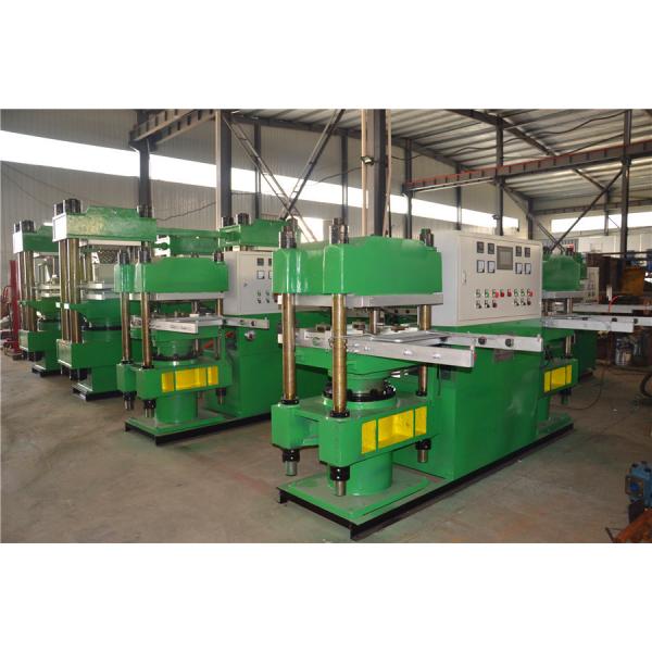 Quality PLC Double Station Rubber Hydraulic Vulcanizing Machine for sale