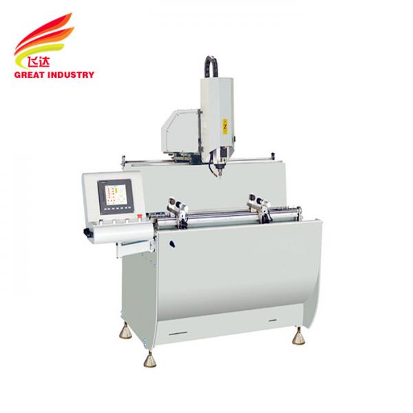 Quality Single Head 3 Axis Cnc Upvc Window And Door Machine Profiling Water Slot for sale