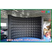 Quality Advertising Booth Displays Oxford Cloth Inflatable Photo Booth With Enclosed for sale