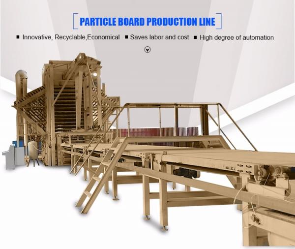 Wheat straw particle board production line machine