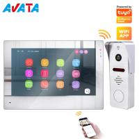 China HD 2.0MP Wireless WiFi Video Intercom color video door phone intercom Works with Mobile Phone by APP Tuya factory