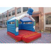 China Amazing Snowman Inflatable Bouncer , Mini Inflatable Bouncer For Kids factory